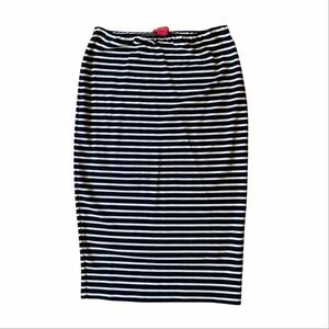 NWOT Catherine Malandrino Striped Pencil Skirt Size Small